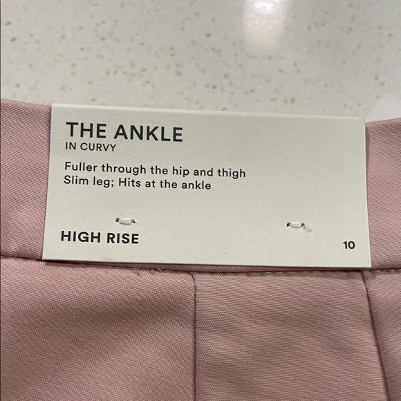 Stylish Pink Ankle Pants - Picture 3 of 5